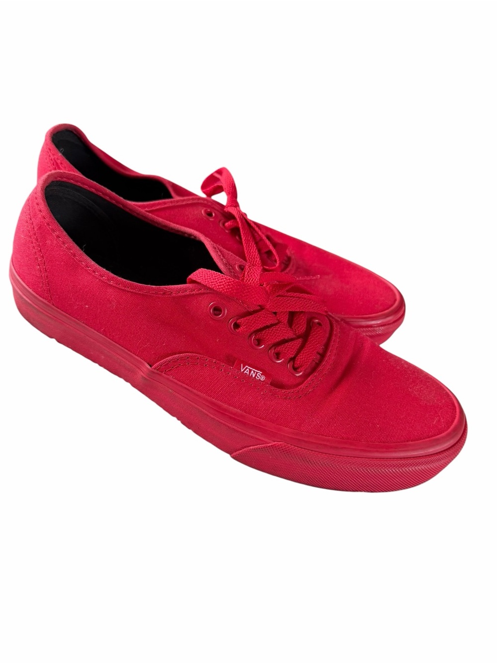 🌟Vans Low Top Canvas Skate Sneakers in Red